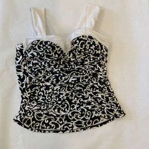 Miraclesuit Tankini Top, Size 12